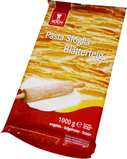 Frozen Puff Pastry Pasta Sfoglia 1kg