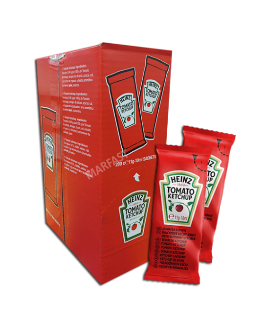 Tomato Ketchup Sachets Heinz 200x11gr