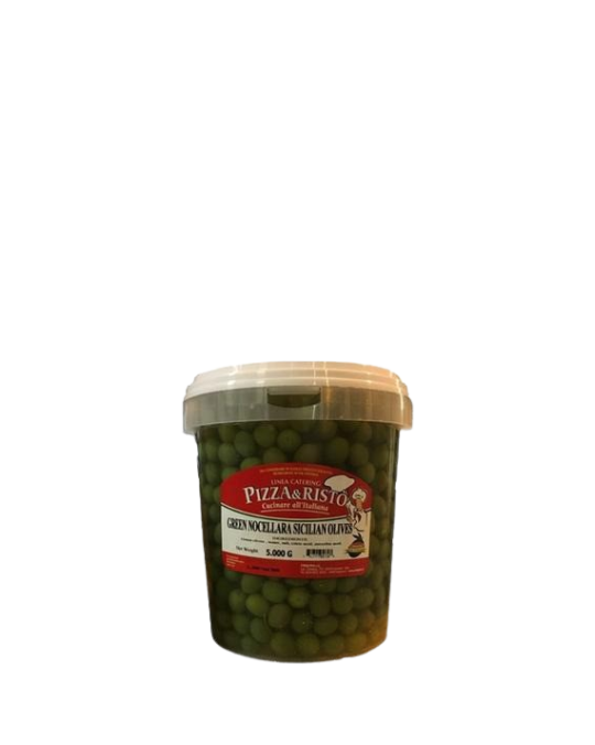 Green Olive Verdi Nocellara Del Belice Cinquina 5kg 