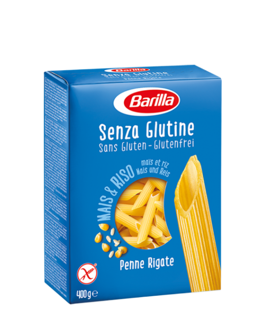 Gluten Free Penne Rigate Senza Glutine Barilla 14x400gr