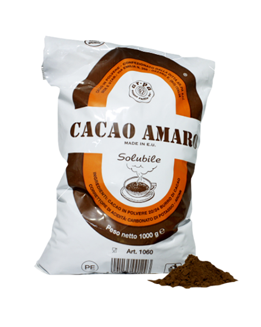 Unsweetened Cocoa Powder Cacao Amaro in Polvere 1kg