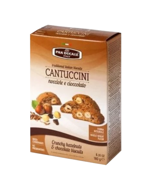 Bastoncini Cantuccini Hazelnuts & Cocoa Panducale 12x180gr