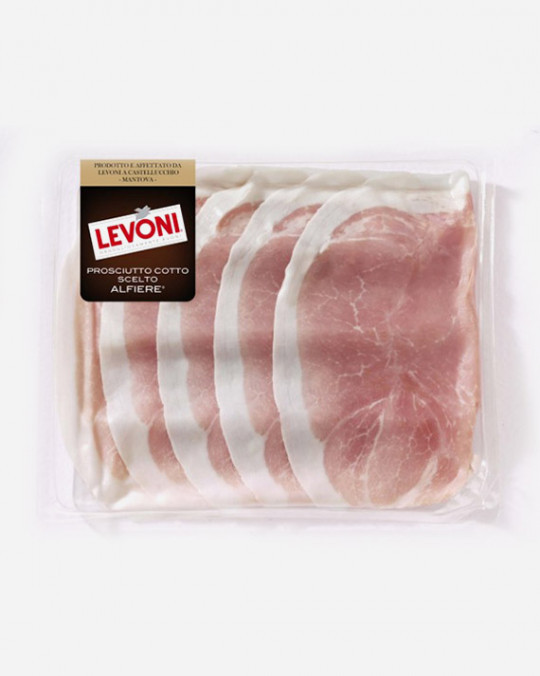 Cooked Ham Prosciutto Cotto Sliced Levoni 10x100gr