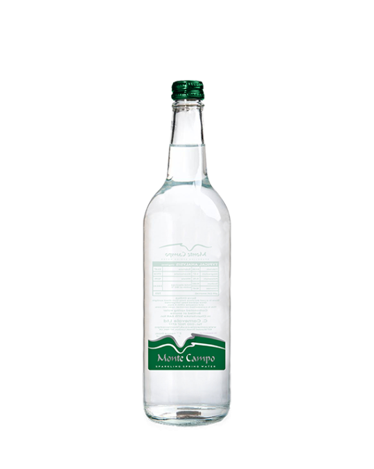 Monte Campo Sparkling Water 12X 75Cl Glass Bottles