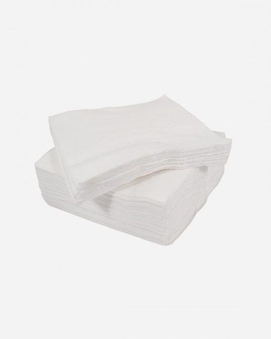 1 Ply White Serviettes 33 xm x33cm x5000