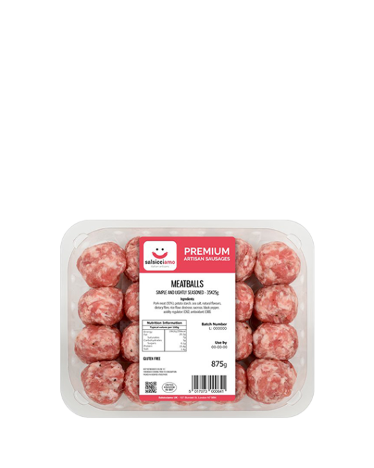 Meatballs Classic Salsicciamo 35x25gr
