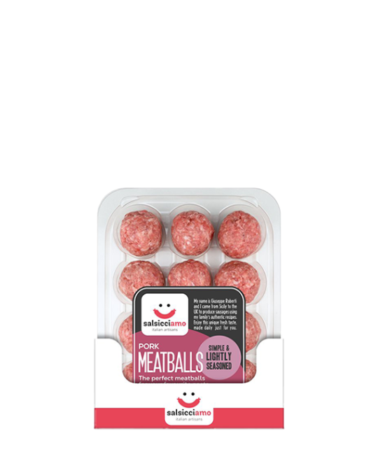  Meatballs Simple & Seasoned Salsicciamo 12x25gr 