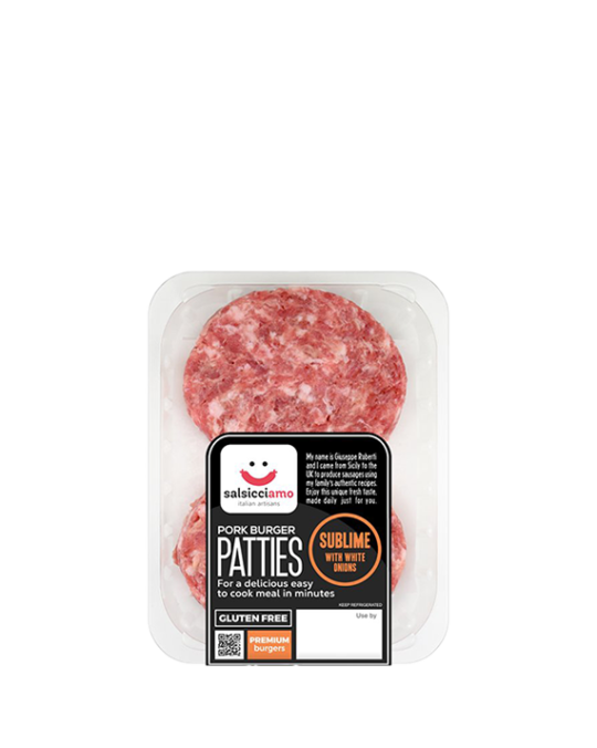 Pork Burger Patties Sublime Salsicciamo 4x125gr