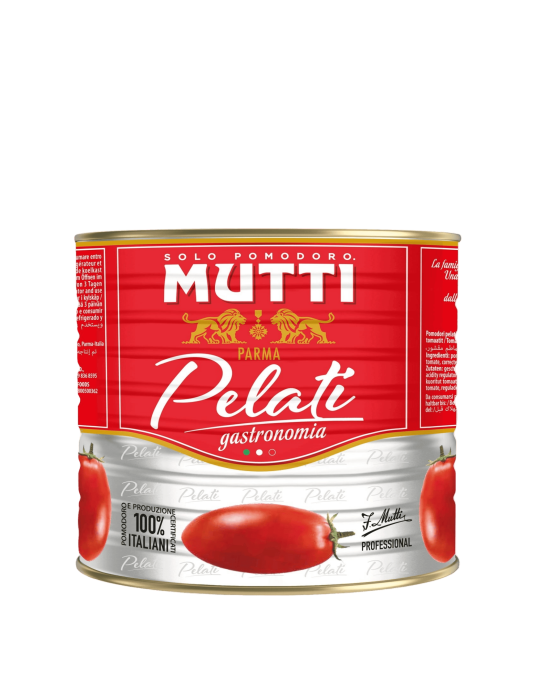 Peeled Tomatoes Pelati Pomodoro Mutti 6x2.5kg