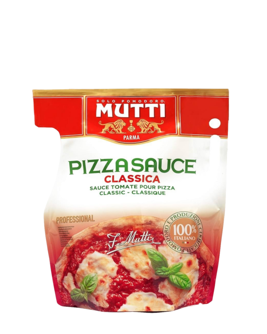 Classic Pizza Sauce Mutti Pouch 2x5Kg