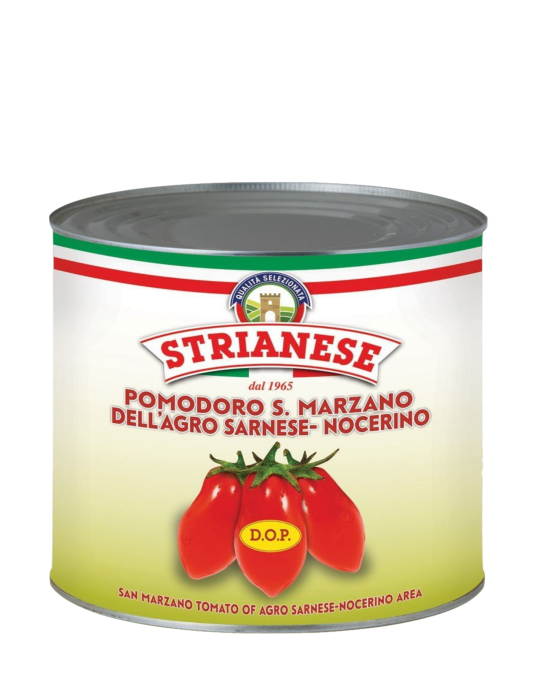 Peeled Tomatoes San Marzano PDO Strianese 6x2.5kg