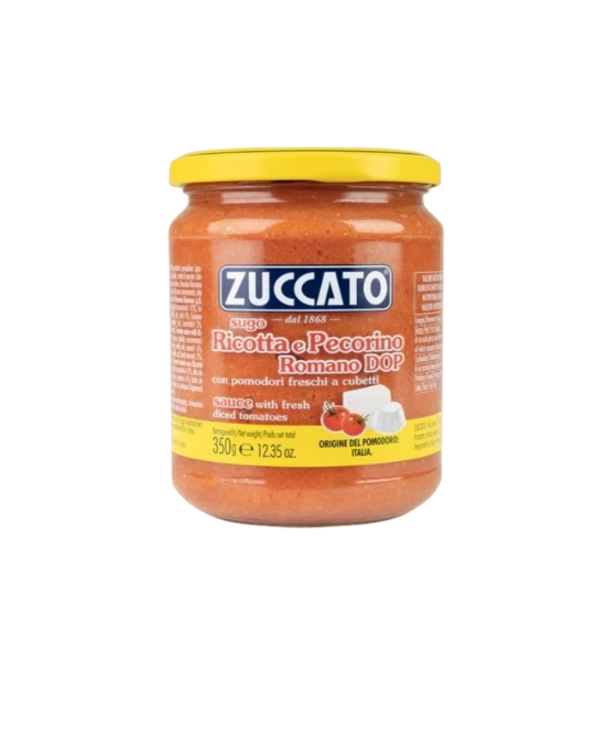 Ricotta & Pecorino Sauce Zuccato 6x350g